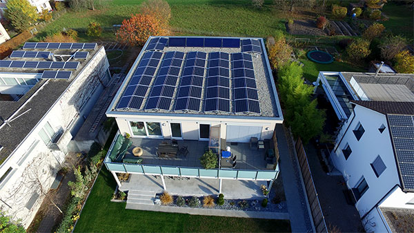 Photovoltaik und Solaranlage für Einfamilienhaus